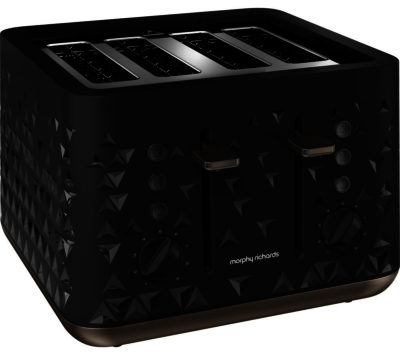 MORPHY RICHARDS  Prism 248101 4-Slice Toaster  Black